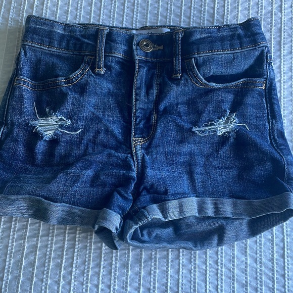 Abercrombie Kids Girls Jean Shorts 9/10 - Picture 3 of 5
